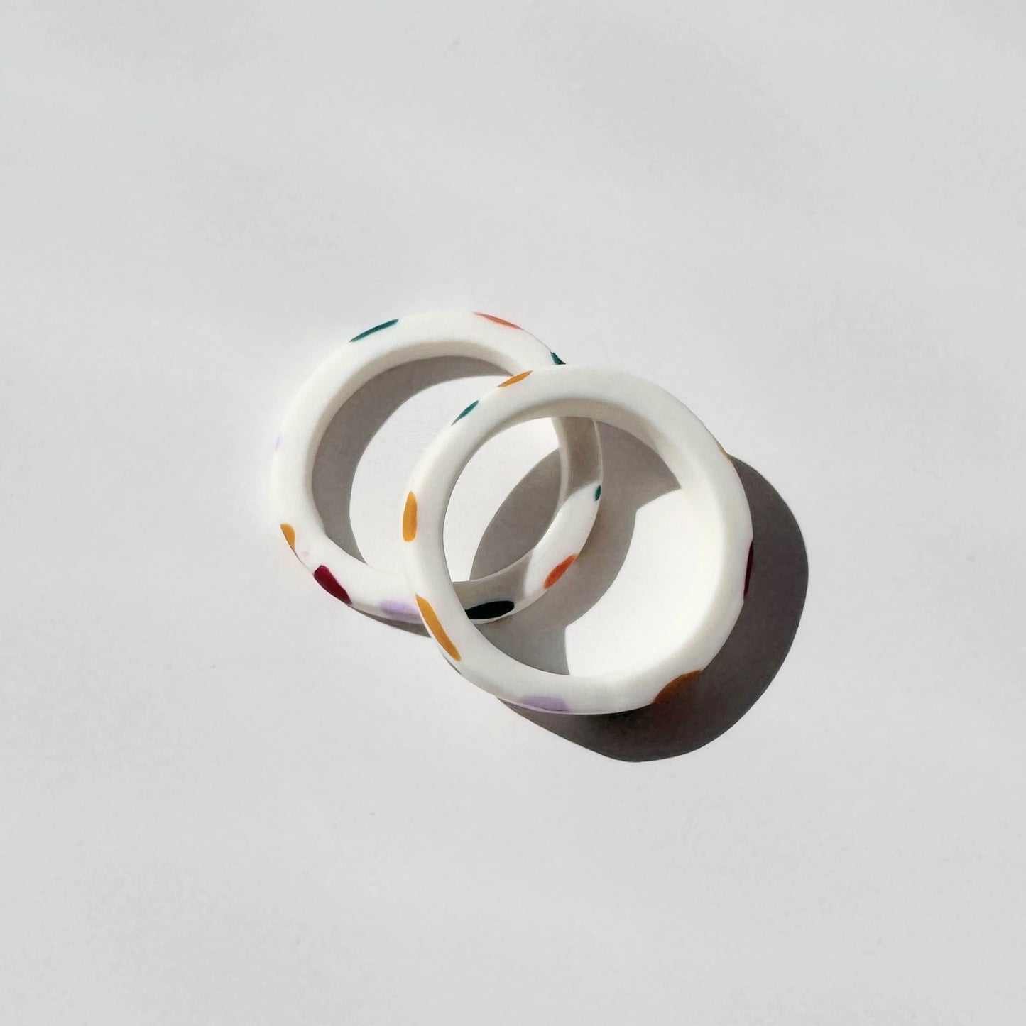 Anillo Doble Terrazo