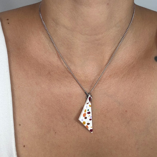 Collar Claras Terrazo